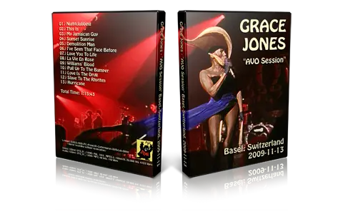 Artwork Cover of Grace Jones 2009-11-13 DVD Basel Proshot