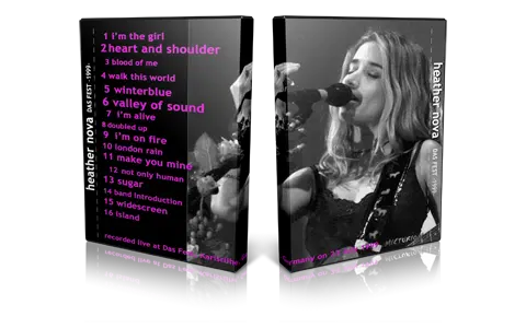 Artwork Cover of Heather Nova 1999-07-23 DVD Das Fest Karlsruhe Audience