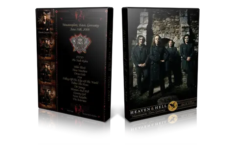 Artwork Cover of Heaven And Hell 2009-06-16 DVD Bonn Proshot