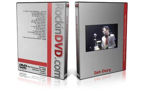 Artwork Cover of Ian Dury 1980-12-24 DVD BBC TV Proshot
