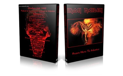 Artwork Cover of Iron Maiden 1992-10-10 DVD Various Proshot