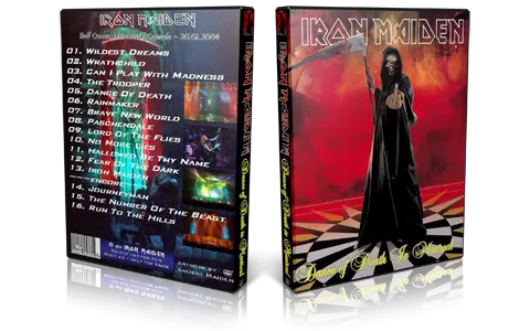 Artwork Cover of Iron Maiden 2004-01-20 DVD Montreal Audience