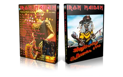 Artwork Cover of Iron Maiden 1992-00-00 DVD Melbourne 1992 Audience