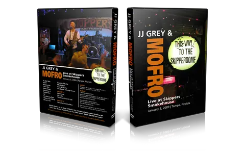 Artwork Cover of JJ Grey 2009-01-03 DVD Tampa Audience