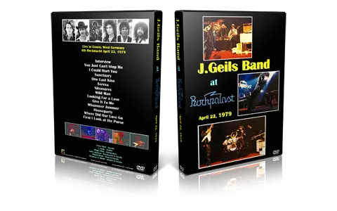 Artwork Cover of J Geils 1979-04-22 DVD Essen Proshot