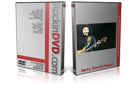 Artwork Cover of Jerry Garcia 1989-09-10 DVD Mansfield Audience