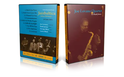 Artwork Cover of Joe Lovano 2005-07-02 DVD Salzau Proshot