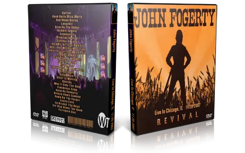Artwork Cover of John Fogerty 2007-11-29 DVD Chicago Proshot