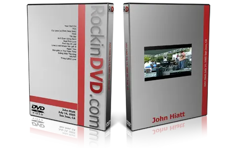 Artwork Cover of John Hiatt 2005-07-14 DVD San Jose Audience