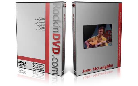 Artwork Cover of John McLaughlin 1982-07-21 DVD Antibes Proshot