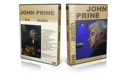 Artwork Cover of John Prine 2005-06-20 DVD Austin Proshot