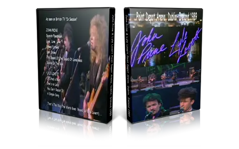 Artwork Cover of John Prine Compilation DVD Dublin 1989 Proshot