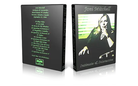 Artwork Cover of Joni Mitchell 1994-09-23 DVD Toronto Proshot