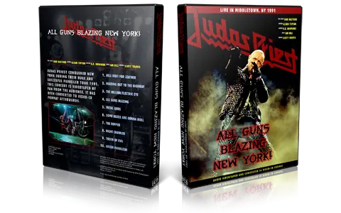 Artwork Cover of Judas Priest 1991-08-16 DVD Middletown Audience