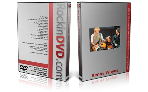 Artwork Cover of Kenny Wayne Shepherd 2000-07-22 DVD Kansas City Audience