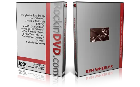 Artwork Cover of Kenny Wheeler 1992-03-27 DVD Budapest Proshot