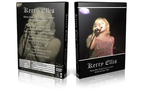 Artwork Cover of Kerry Ellis 2003-11-09 DVD London Audience