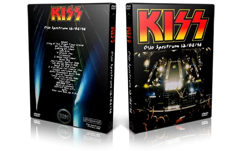 Artwork Cover of KISS 1996-12-08 DVD Oslo Audience