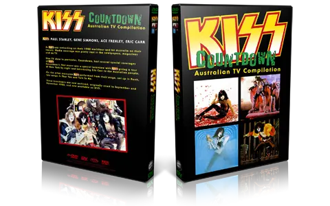 Artwork Cover of KISS Compilation DVD Australian TV Proshot