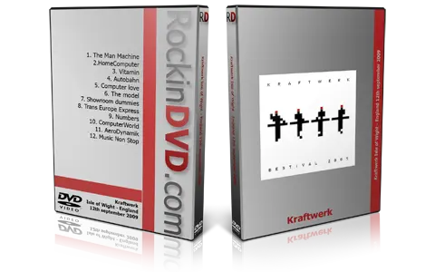 Artwork Cover of Kraftwerk 2009-09-12 DVD Various Proshot
