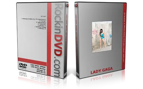 Artwork Cover of Lady Gaga 2010-01-15 DVD Chicago Proshot