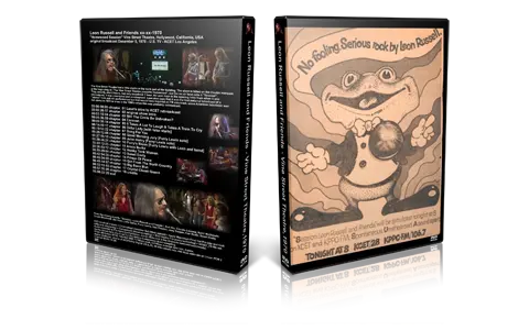 Artwork Cover of Leon Russell 1970-12-05 DVD Los Angeles Proshot