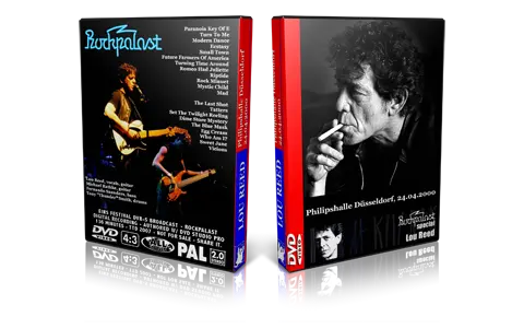 Artwork Cover of Lou Reed 2000-04-24 DVD Various Proshot