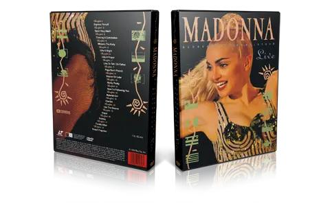 Artwork Cover of Madonna Compilation DVD Blond Ambition Tour Live Proshot