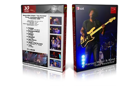 Artwork Cover of Marcus Miller 2009-11-07 DVD Leverkusen Proshot