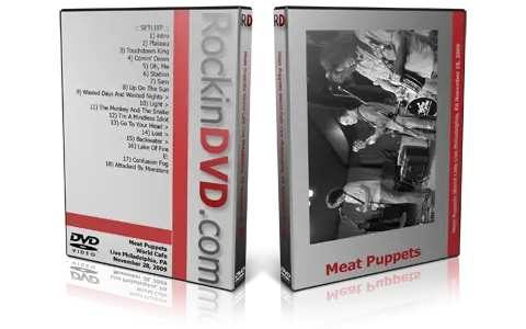 Artwork Cover of Meat Puppets 2009-11-28 DVD Philadelphia Audience