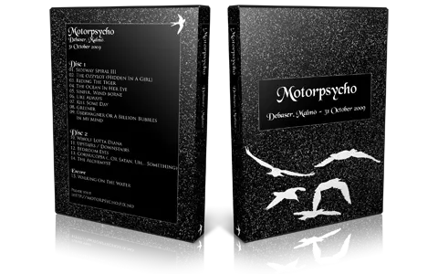 Artwork Cover of Motorpsycho 2009-10-31 DVD Malmo Proshot