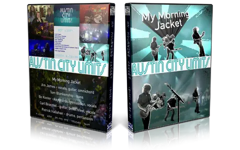 Artwork Cover of My Morning Jacket 2008-08-25 DVD Austin Proshot