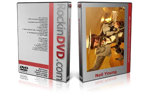 Artwork Cover of Neil Young 2009-04-13 DVD Kingston Audience