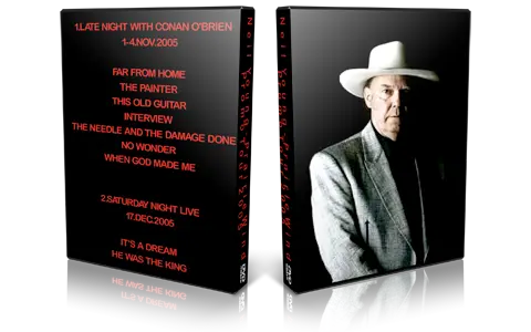 Artwork Cover of Neil Young Compilation DVD Promo Tour 2005 Proshot