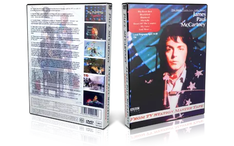 Artwork Cover of Paul McCartney Compilation DVD 1973 TV Special Proshot
