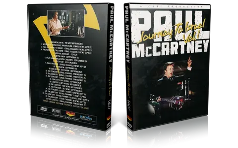 Artwork Cover of Paul McCartney Compilation DVD Journey To Israel Proshot
