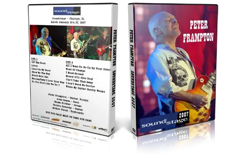 Artwork Cover of Peter Frampton 2007-01-20 DVD Chicago Proshot