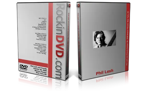 Artwork Cover of Phil Lesh 2000-10-09 DVD New York City Audience