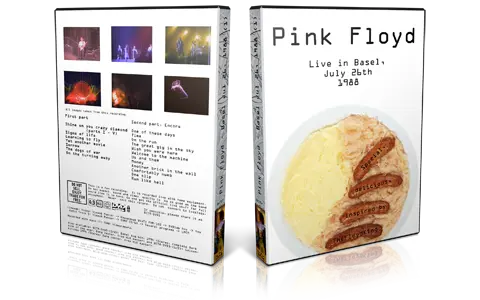 Artwork Cover of Pink Floyd 1988-07-26 DVD Basel Audience