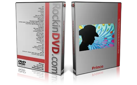Artwork Cover of Prince 2000-11-11 DVD Philadelphia Proshot