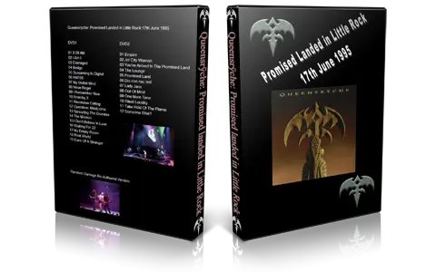 Artwork Cover of Queensryche 1995-06-17 DVD Little Rock Audience