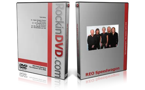 Artwork Cover of REO Speedwagon Compilation DVD Session 1971 Proshot