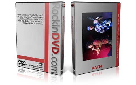 Artwork Cover of Rage Against The Machine 1999-06-11 DVD Wantagh Proshot