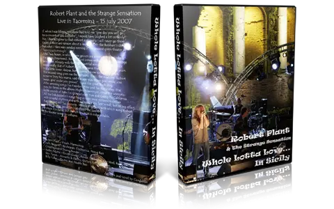 Artwork Cover of Robert Plant 2007-07-15 DVD Sicily Audience