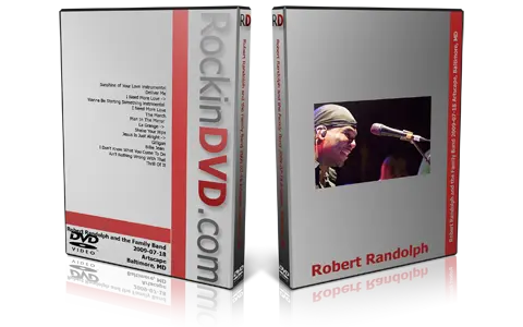 Artwork Cover of Robert Randolph 2009-07-18 DVD Baltimore Audience