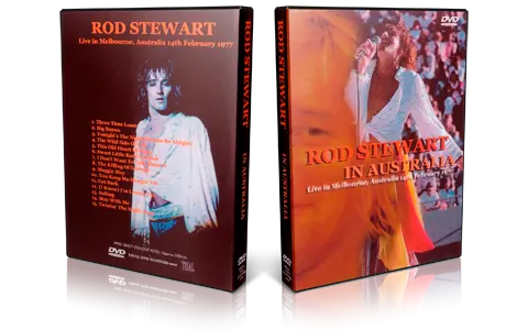 Artwork Cover of Rod Stewart 1977-02-14 DVD Melbourne Proshot