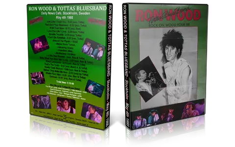 Artwork Cover of Ron Wood 1988-05-04 DVD Stockholm Proshot