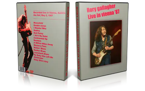Artwork Cover of Rory Gallagher 1987-05-02 DVD Friesland Proshot