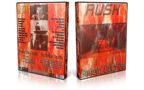 Artwork Cover of Rush 1988-03-07 DVD Toronto Audience