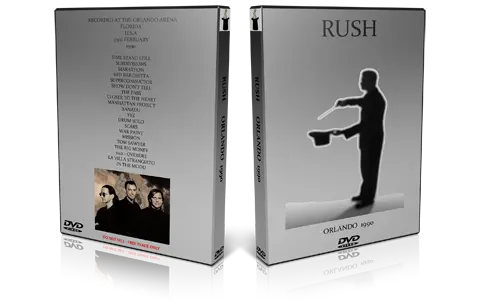 Artwork Cover of Rush 1990-02-23 DVD Orlando Audience
